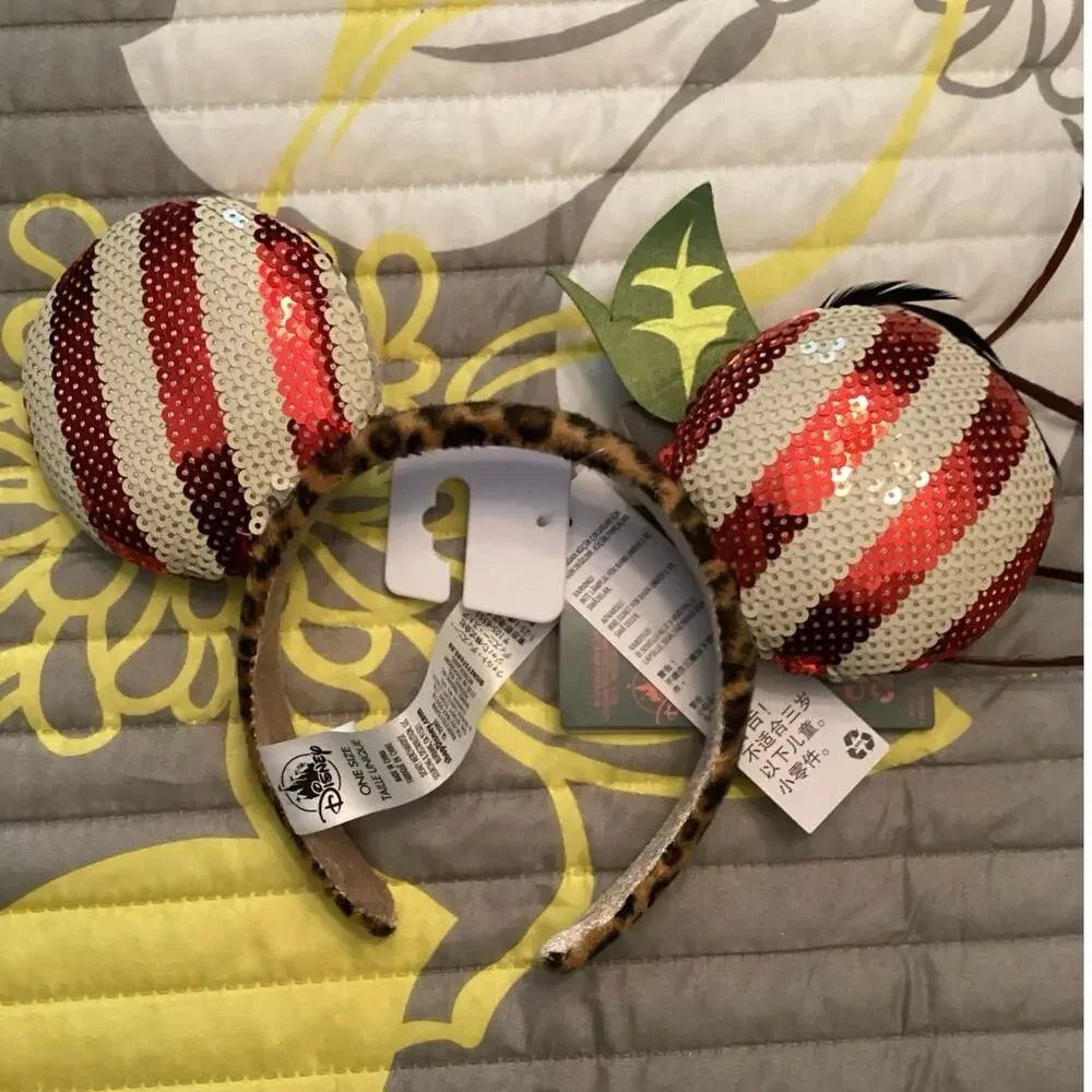 NWT Disney Parks The Main Attraction Jungle Cruise Minnie Mouse Ear Headband